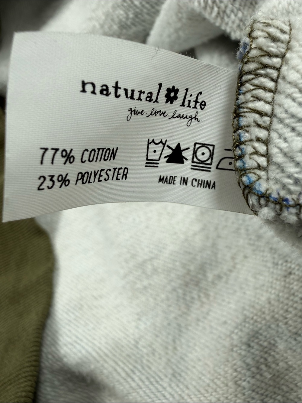 Natural Life Oversized Hoodie, S/M - Picture 4 of 10